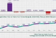 Kenaikan Tarif Listrik di Februari Dorong Inflasi di Kota Bengkulu 2026