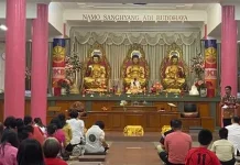 Perayaan Cap Go Meh dan Magha Puja di Vihara Buddhayana Bengkulu