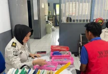 WBP Lapas Arga Makmur Cek Kesehatan