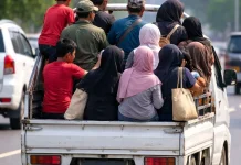 Mobil Bak Terbuka Dilarang Angkut Penumpang saat Lebaran 2026