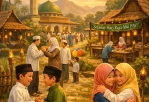 Tradisi di Desa Menyambut Hari Raya Idul Fitri