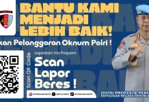 Bidpropam Polda Bengkulu Sosialisasikan QR Code Yanduan Propam Polri