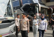 Jasa Raharja Ikuti Rampcheck Angkutan Lebaran 2026 di Kota Bengkulu