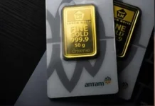 Sentimen Global Tekan Harga Jual-Beli Emas Indonesia