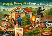 Waspada Meninggalkan Rumah saat Mudik Lebaran