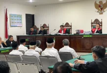 Hakim Korupsi Vonis Mantan Walikota Bengkulu Bersalah Perkara PT.Mega Mall-PTM