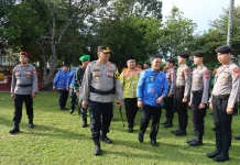 Polres Lebong Gelar Apel Pasukan Operasi Ketupat Nala 2026