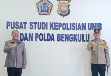 Universitas Bengkulu Bersama Polda Bengkulu Dirikan Pusat Studi Kepolisian