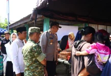 Polres Lebong Gelar Gerakan Pangan Murah