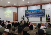 HUT Satpol PP ke-76 di Bengkulu, Wali Kota Apresiasi Kinerja Anggota