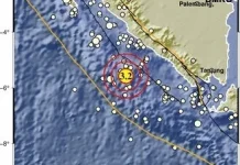 Dinihari Tadi Enggano  Diguncang  Gempa Magnitudo 3.2