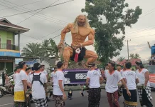 Ogoh-Ogoh Simbol Penghilang Aura Negatif jelang Nyepi