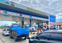 Trafik Mudik Lebaran 2026 sebanyak 2.041 Kendaraan Lewati Tol Bengtaba