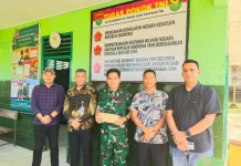 Perkuat Pengamanan Idul Fitri, Lapas Arga Makmur Koordinasi Lintas Sektor