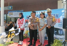 Jasa Raharja Bengkulu Ikuti Program Mudik Gratis Polda di Terminal Air Sebakul