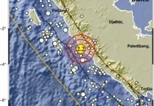 Dinihari Tadi Bengkulu Diguncang Aktivitas Gempa 2 Kali