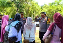 Kapolres Lebong Cek Objek Wisata, Pastikan Keamanan Pengunjung