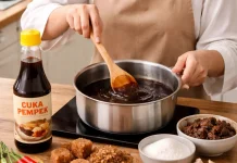 Cara Membuat Kuah Pempek yang Gurih, Asam, dan Pedas