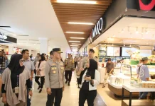 Kapolda Bengkulu Pantau Aktivitas Masyarakat di Pusat Perbelanjaan Modern