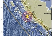 Bengkulu Utara Diguncang  Gempa Dengan  Magnetudo 3.5