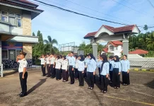 Pasca Idul Fitri, Petugas Lapas Arga Makmur Kembali Siaga Layani Kunjungan