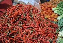 Harga Cabai Turun, Bawang Naik