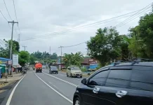 Arus Balik Lebaran di Simpang Nakau Bengkulu Masih Ramai