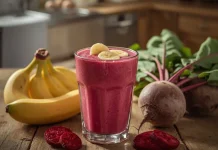 Jus Pisang dan Buah Bit, Minuman Sehat Kaya Nutrisi