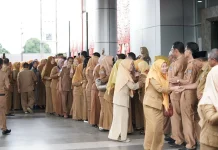 Halal Bihalal, Bupati Bengkulu Utara Tekankan Kekompakkan ASN