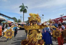 HUT ke-307 Kota Bengkulu Dimeriahkan Karnaval Bengkulu Berbatik