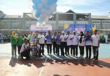 Semarakan HBP dan PIPAS, Rutan Bengkulu Hadiri Pekan Olahraga