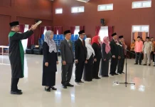Rektor UINFAS Bengkulu Lantik Pejabat Baru Periode 2026–2030