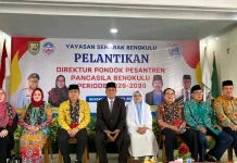 Jabat Direktur, HM Sahri Didorong Kembangkan Mutu Pesantren Pancasila Bengkulu