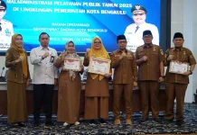 Pemkot Bengkulu Raih Predikat Tertinggi Pelayanan Publik dari Ombudsman RI