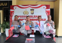 Polresta Bengkulu Ungkap Sejumlah Tindak Pidana di Kota Bengkulu