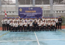 Perkuat Komitmen Integritas, Rutan Bengkulu Hadiri Pengukuhan Satops Patnal