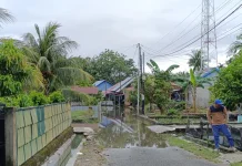 Banjir di Kota Bengkulu Mulai Surut