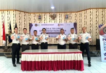 Perkuat Pengawasan, Lapas Arga Makmur Ikuti Pengukuhan Satops Patnal