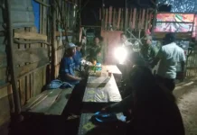 Satpol PP Kota Bengkulu Tertibkan Warung Remang di Beringin Raya