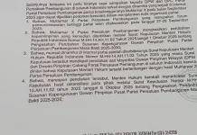 DPC PPP Kota Bengkulu Mempertanyakan Surat Pemberhentian dari DPP
