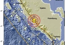 Siang Ini Bengkulu Utara Diguncang Gempa Sebanyak 2 Kali