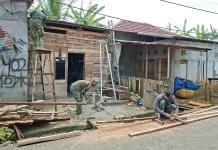Kodim 0407/KB RTLH Rumah Warga Selebar Kota Bengkulu
