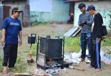 UINFAS Bengkulu Dampingi Santri Ponpes Pancasila Olah Sampah Plastik