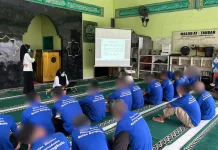 Tingkatkan Kesadaran Kesehatan, Rutan Bengkulu Gelar Penyuluhan HIV bagi WBP