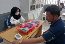 WBP Lapas Arga Makmur Lakukan Pemeriksaan Kesehatan Secara Rutin