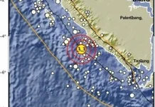 Dinihari Tadi Enggano Diguncang Gempa Dengan Magnitudo 3.3