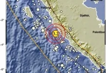 Mukomuko Diguncang Gempa Dengan Magnitudo 3.2