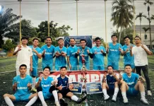HBP ke-62, Rutan Bengkulu Pertahankan Piala Bergilir Turnamen Mini Soccer