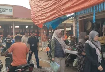 Pedagang  Pasar  Inpres Bintuhan Diimbau Jaga Kebersihan dan Ketertiban