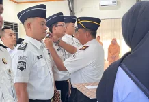 Tingkat SDM, Lapas Arga Makmur Gelar Pelantikan hingga Pisah Sambut